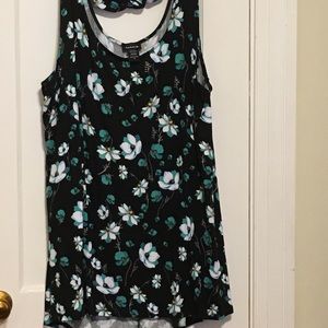 NWOT tags floral dress tank